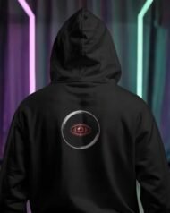 🩸 Red Rounded Bloody Eyes Hoodie