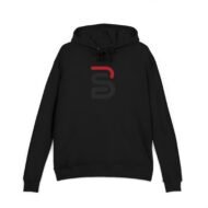 Black French Terry Hoodie - Image 4