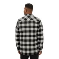 Black Flannel Double Pocket Shirt - Image 5