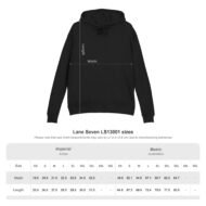 Black French Terry Hoodie - Image 3